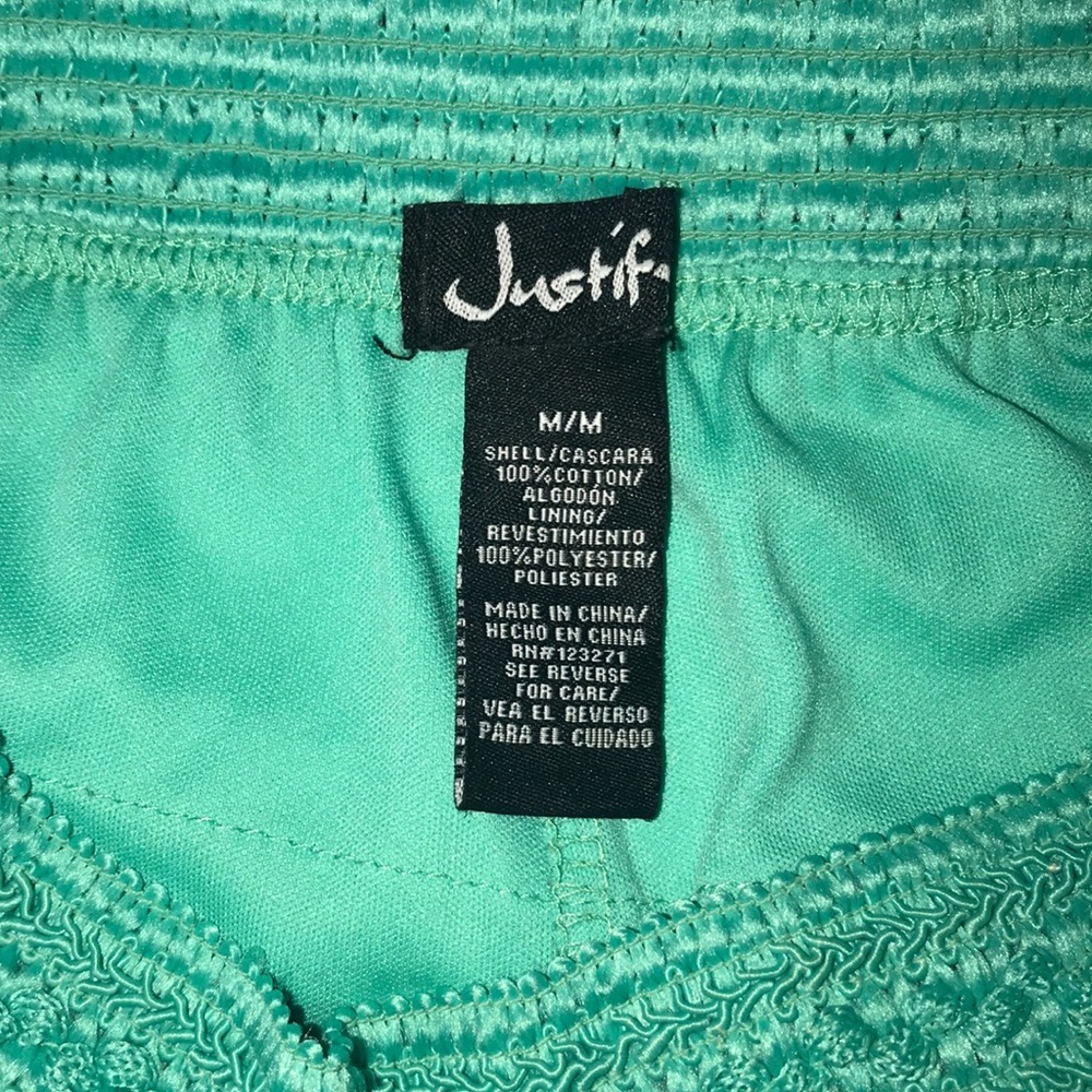 Turquoise skort - Picture 3 of 5